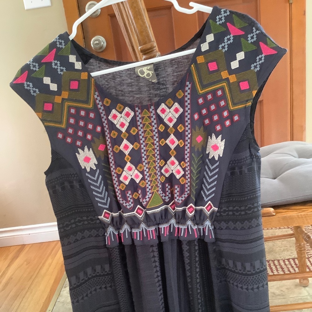 Small embroidered One September tunic